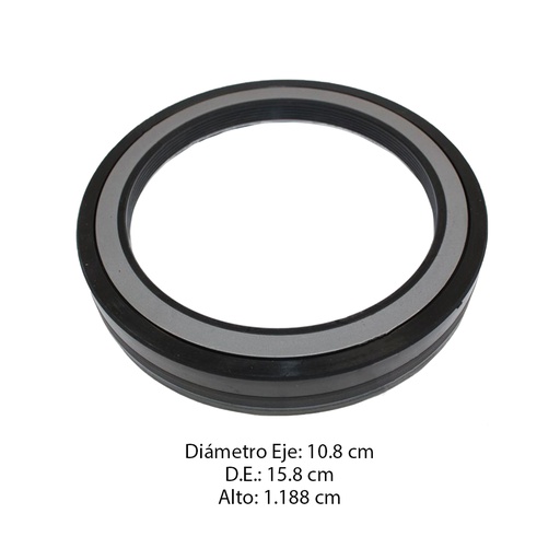 [181.370003A] Sello rueda trasero CL-120/FL/Mack