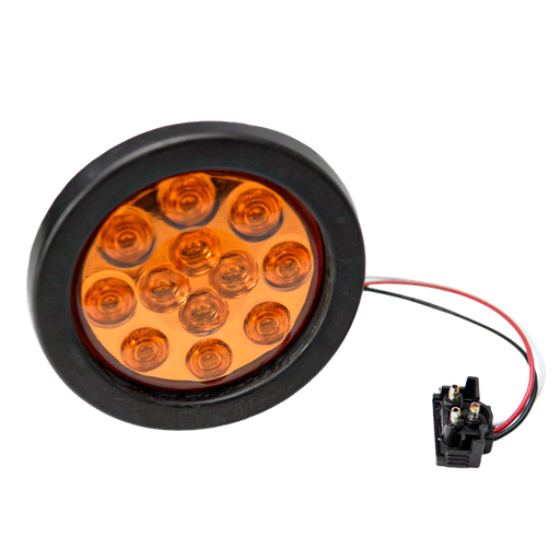 [22P60X-0002] Lampara redonda LED Amarilla