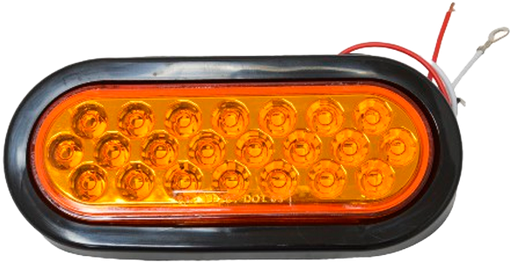 [22P60X-0040] Lampara ovalada LED Amarilla Batea