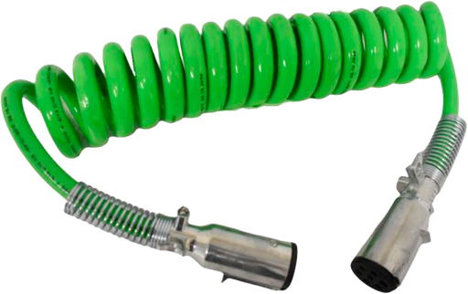 [26A81X-0159] Cable espiral electrico 7 vias 12 ft