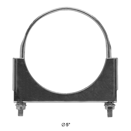 [562.U3405] Abrazadera de escape fina tipo U 5"