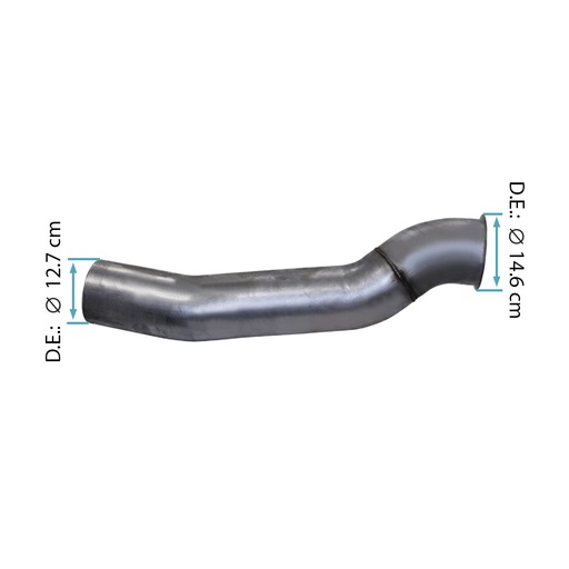 [562.U623570] Tubo escape bajante turbo Mack 5 pug alz