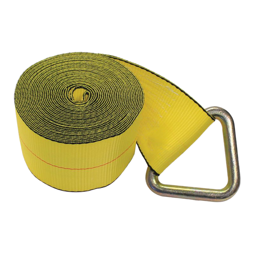 [573.D430DR] Correa de Amarre / Faja Sujeta Cargá Gancho Anillo de 4" x 12,20 Metros