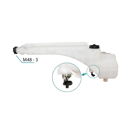 [575.1082] Tanque de expansion c/tapa/sensor MP8