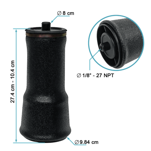 [ABSZ70-055] Bolsa suspension cabina Mack CH/CX