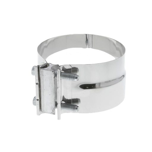 [ECL1942] Abrazadera de escape tipo Faja De 5" de Acero Inoxidable