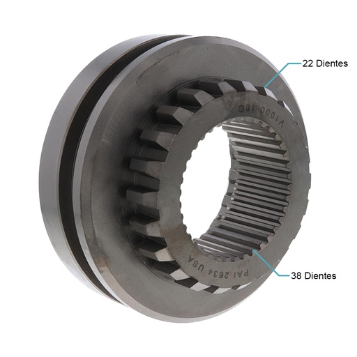 [GGB2634] Embraque Eje auxiliar Drive T2080B / T2180 / T310/M / T313L / T318L