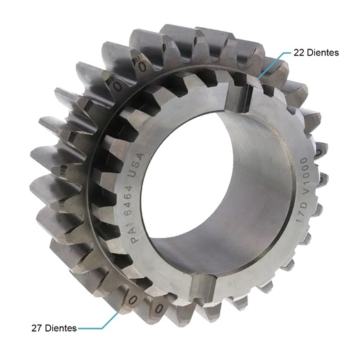 [GGB6464] Piñon alta eje auxiliar tras. T2180-318