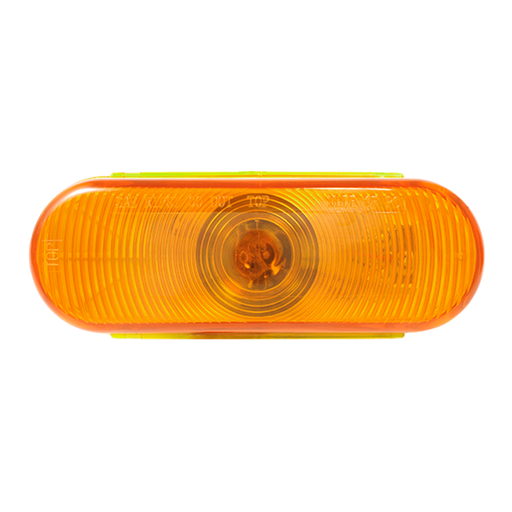 [GRTU5010YPG] Lámpara Ovalada Tipo de 15 LED de 6" Color Ámbar 10-30 Voltios